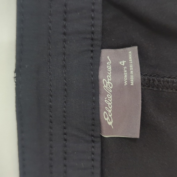 Eddie Bauer Rainier Skort, Color Black Size 4 - Picture 14 of 15